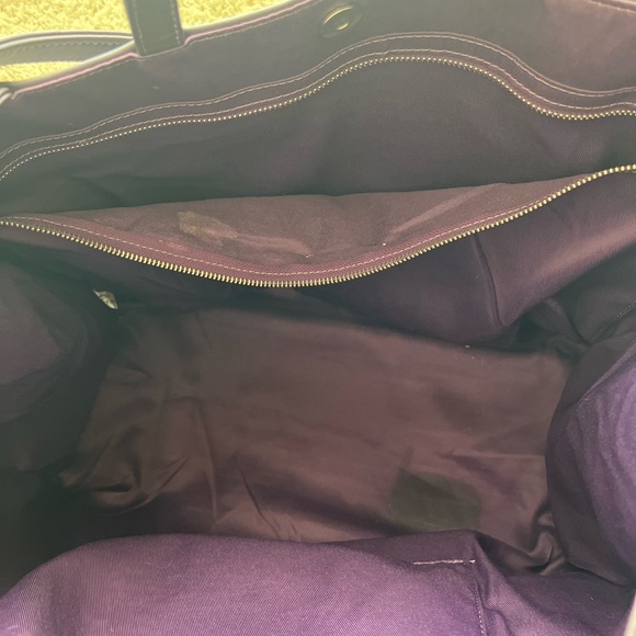 Large Telfar Shopping Bag - EGGPLANT - Picture 4 of 7